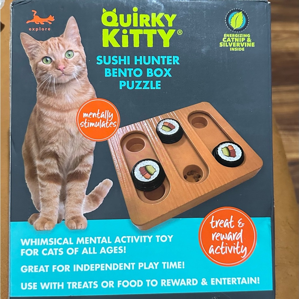 Cat puzzle toy